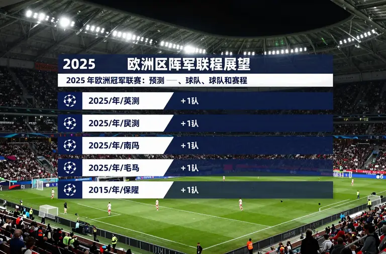 2025 年欧洲冠军联赛